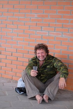 beggar man outdoor