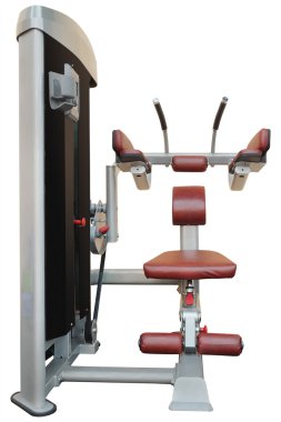 Fitness Ekipmanları nesne üzerinde beyaz