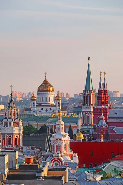 Vista del centro de Moscú, Rusia — Foto de Stock