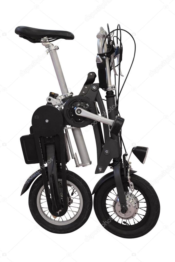Collapsible bicycle isolated