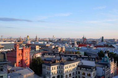 :Moskova, Rusya'nın merkezinin görünümü