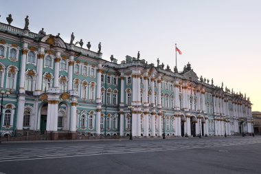 St. Petersburg'daki Kış Sarayı Binası
