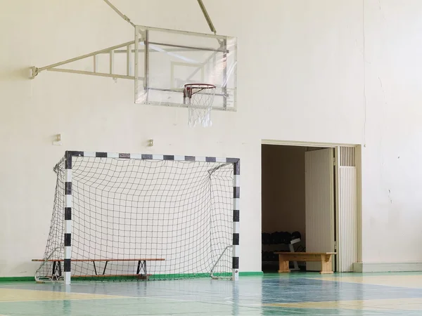 Innenraum einer Halle für Sportspiele — Stockfoto