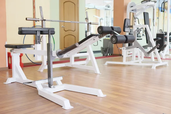 Interior of a fitness hall — Stock Photo, Image