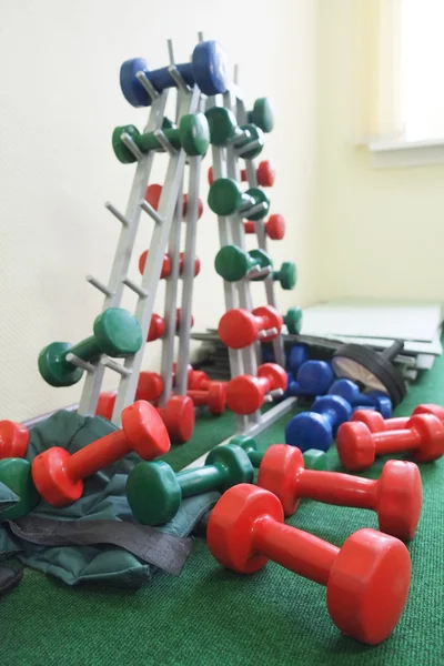 Interior of a fitness hall — Stock Photo, Image