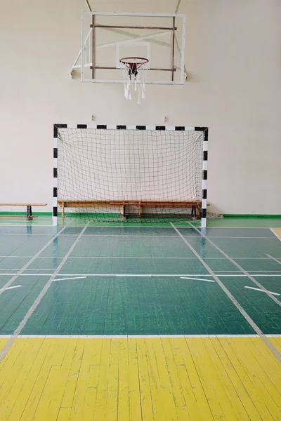 Innenraum einer Halle für Sportspiele — Stockfoto