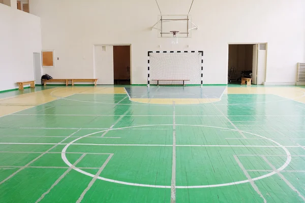 Interior de uma sala de jogos desportivos — Fotografia de Stock