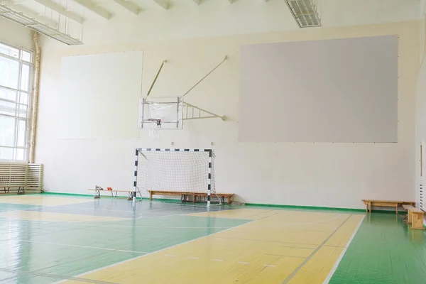 Innenraum einer Halle für Sportspiele — Stockfoto