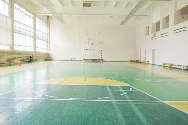 Innenraum einer Halle für Sportspiele — Stockfoto