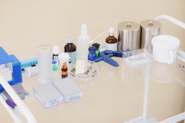 tıbbi aksesuarları ile tablo