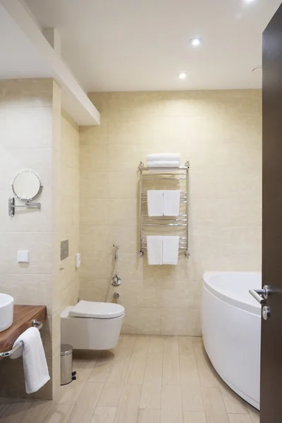 Interior of a hotel bathroom — Stock Photo, Image