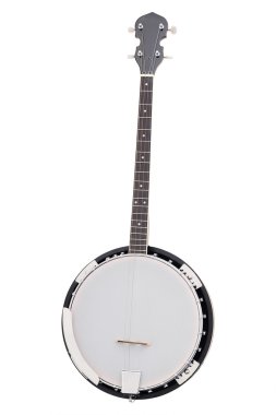 banjo nesne üzerinde beyaz