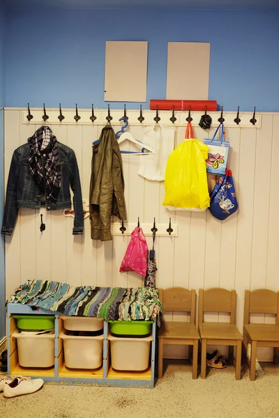 Interior of a cloakroom — Stock Photo, Image