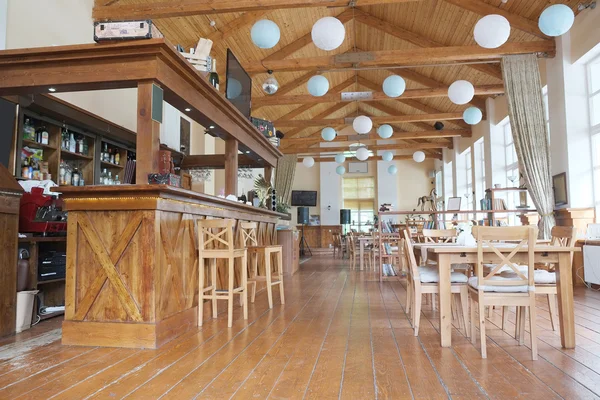 Interieur van een restaurant — Stockfoto