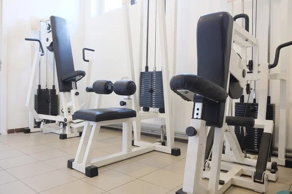 Interior of a fitness hall — Stock Photo, Image