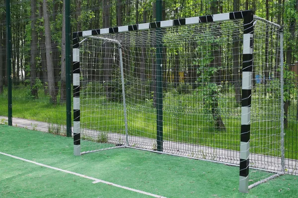 Mini voetbal poorten — Stockfoto