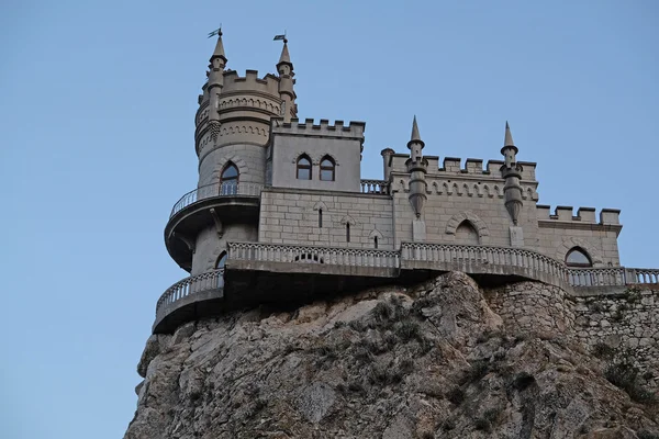 Swallow 's Nest castle in Crimean — Stok Foto