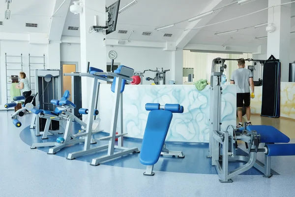 Interior of a fitness hall — Stock Photo, Image