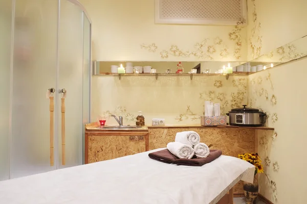 Interior of a massage room — Stock Photo, Image