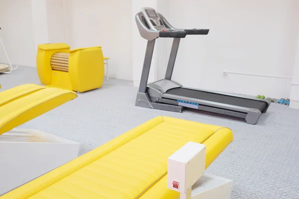 Interior de uma sala de fitness — Fotografia de Stock