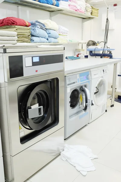 Interior of a hospital laundry — Stock Photo, Image