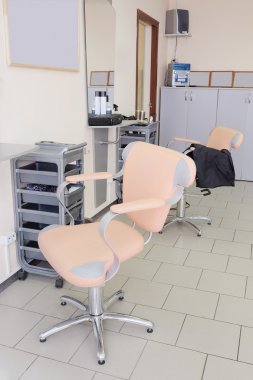 profesyonel bir berber dükkanı işyerinde