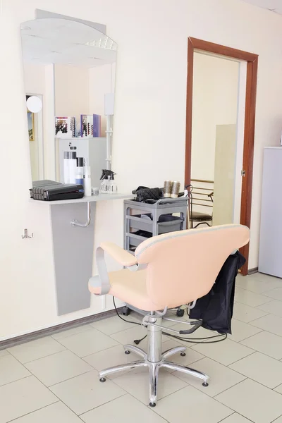 Lugar de trabajo profesional en una barbería — Foto de Stock