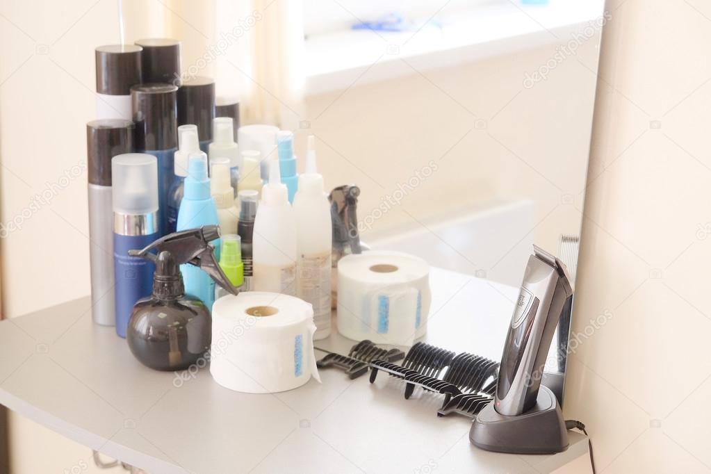 Interior Of Simple Beauty Salon Stock Photo C Uatp12 82018758