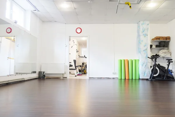 Interior of a fitness hall — Stock Photo, Image