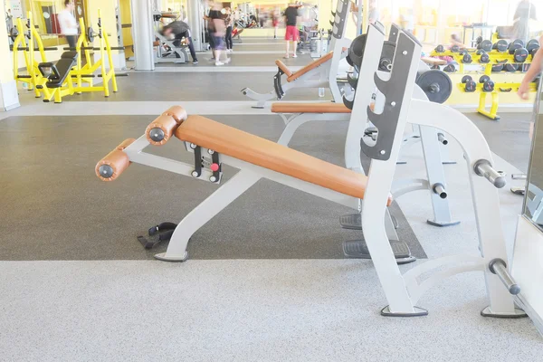 Gym apparatus in a gym hall — Stock Photo, Image