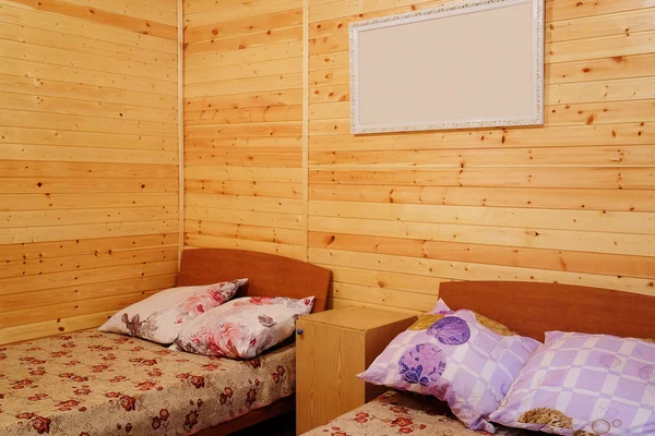 Interior of a hotel bedroom — Stock Photo, Image