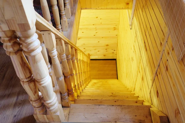 Escadas interiores no hotel — Fotografia de Stock