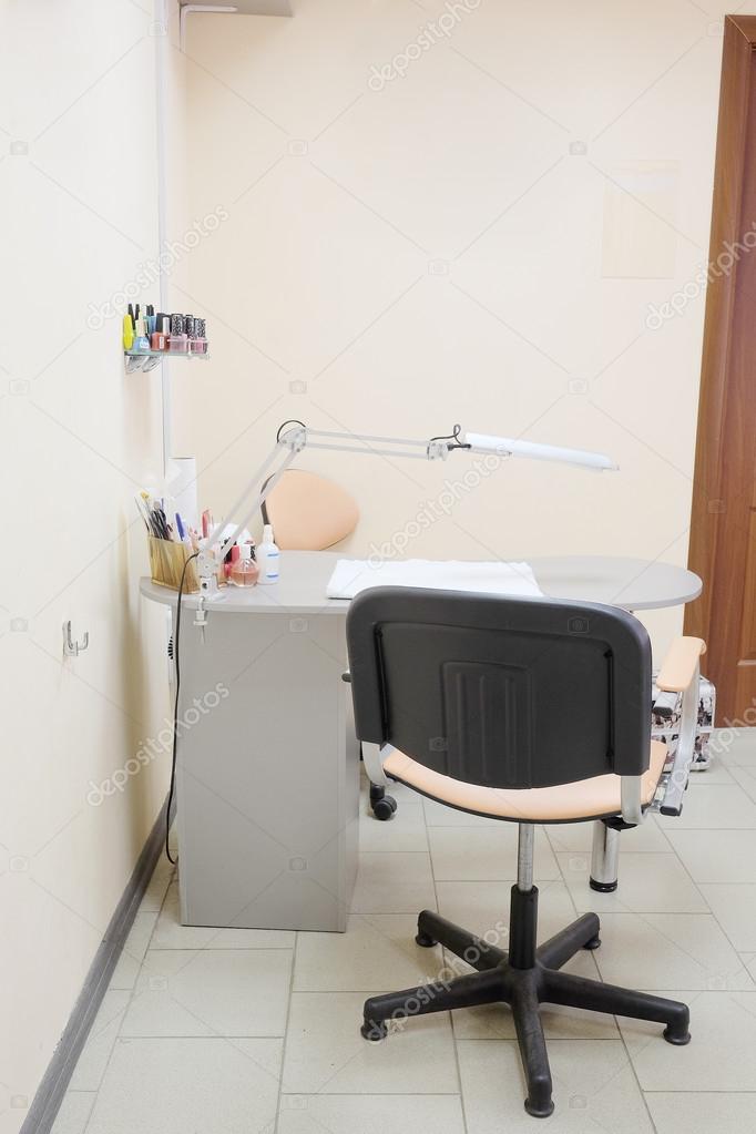 Interior Of Simple Beauty Salon Stock Photo C Uatp12 82281204