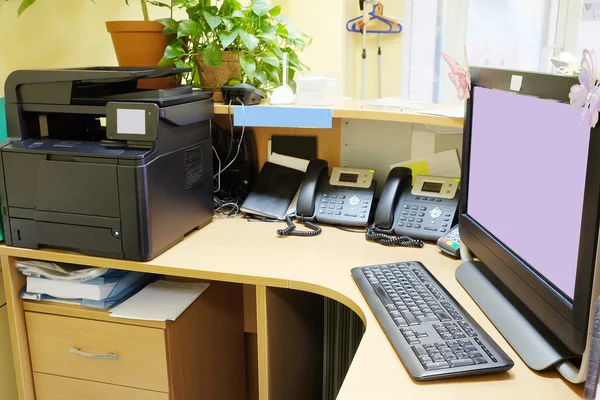 Reception desk — Stock Photo, Image