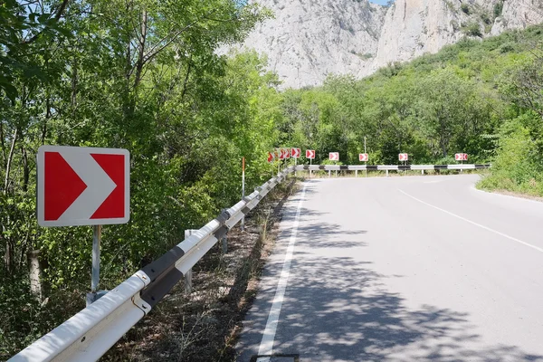 Strada di montagna — Foto Stock