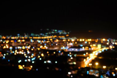 Bir gece Bar görüntü ile manzara