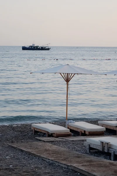 Playa del Mar Adriático en Budva —  Fotos de Stock