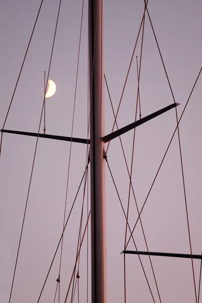 Mástil en el barco —  Fotos de Stock