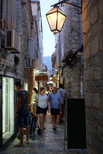 Gamla stan i budva — Stockfoto