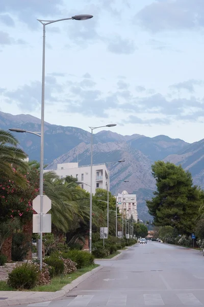 Strada in un bar, Montenegro — Foto Stock