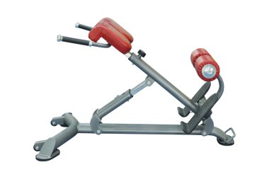 Gym apparatus isolated under the white background