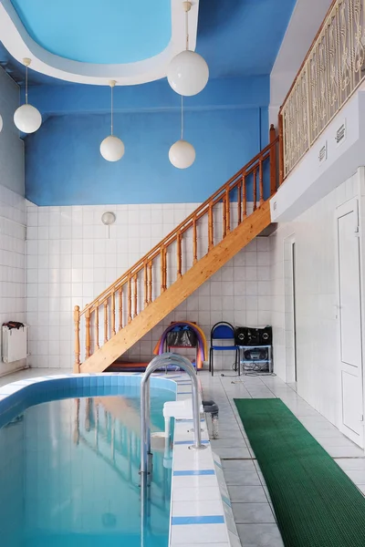 Interior of a hotel swimming pool — Stock Photo, Image