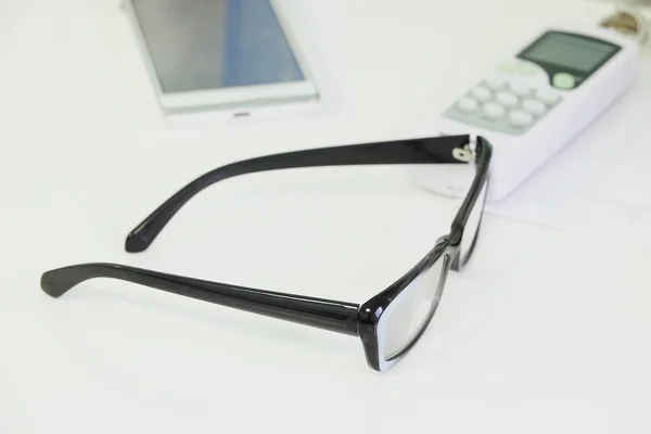 Glasses on a table — Stock Photo, Image