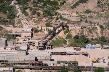 Kireç çukur görüntüsünü