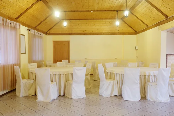 Intérieur d'une salle de banquet — Photo