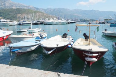 Tivat bir hurbour tekneler