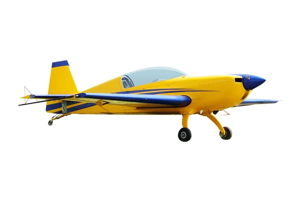 Bilden av ett sportflygplan propeller — Stockfoto