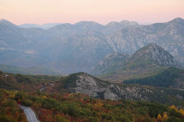 Imagen de las montañas en Montenegro — Foto de Stock