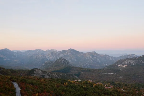 Imagen de las montañas en Montenegro — Foto de Stock