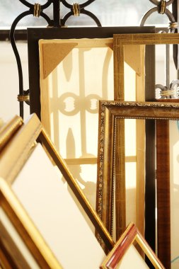 Bir Sanat stüdyosu iç